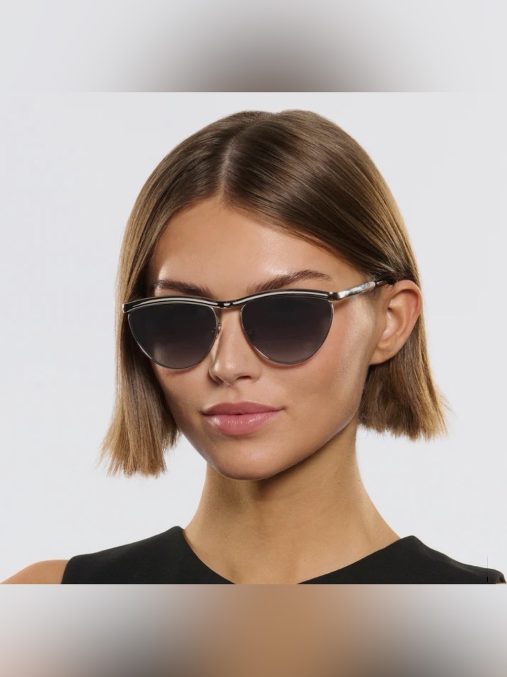 KREWE Heidi sunglasses Silver Chroma + Tortuga Noir - Picture 4 of 15